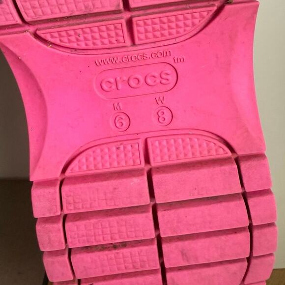 RARE Lisa Frank x CROCS Mega Crush Jibbitz Platform Clog- Men 6- Women 8 - Picture 11 of 11